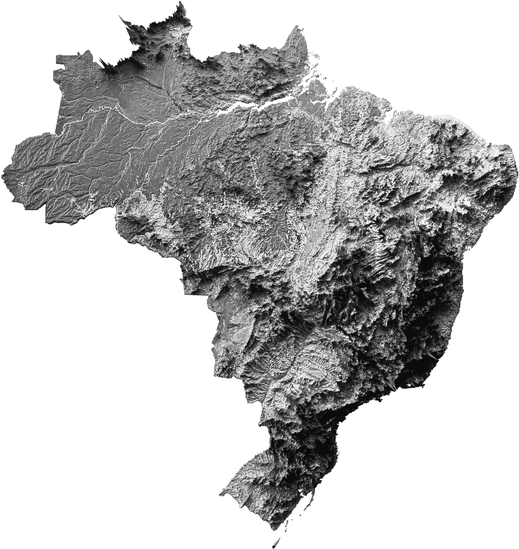 Mapa do Brasil — regiões de atendimento BBG Valley
